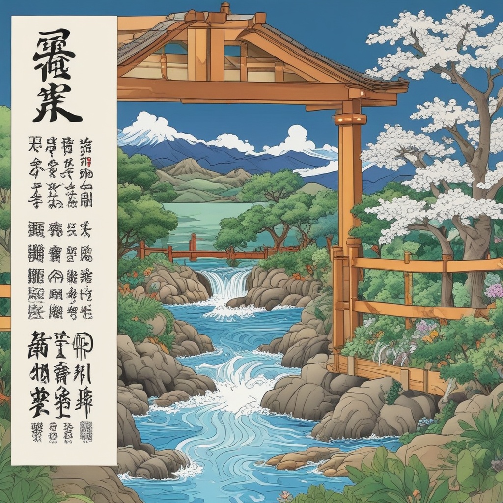 別府温泉のかけ流し湯